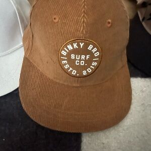 Binky Bro Brown Corduroy Cap